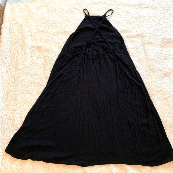 Volcom Black What a Stud Mini Flare Dress. Size S - Picture 13 of 16